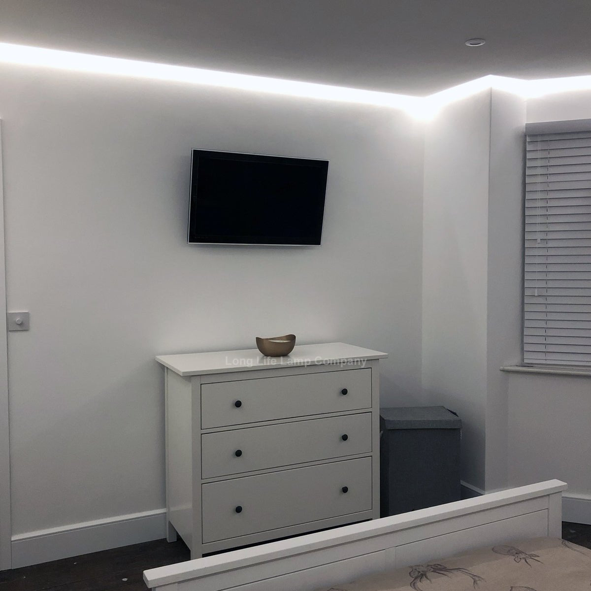 Cool White LED Tape Strip Light Continuous COB Illumination 5 Metres 12V - Energy Light Bulbs - Free delivery on all orders