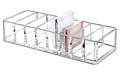 Cosmetic Clear Make Up Organiser Acrylic 8 Sections for Eye Shadow Palette Face Powder M8113 - Energy Light Bulbs - Free delivery on all orders