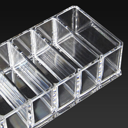 Cosmetic Clear Make Up Organiser Acrylic 8 Sections for Eye Shadow Palette Face Powder M8113 - Energy Light Bulbs - Free delivery on all orders