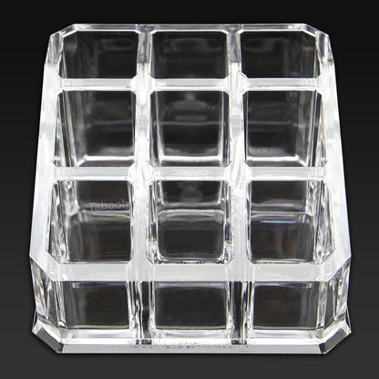Cosmetic Clear Make Up Organiser Acrylic 9 Sections for Lipstick Lip gloss Nail Polish M8203 - Energy Light Bulbs - Free delivery on all orders