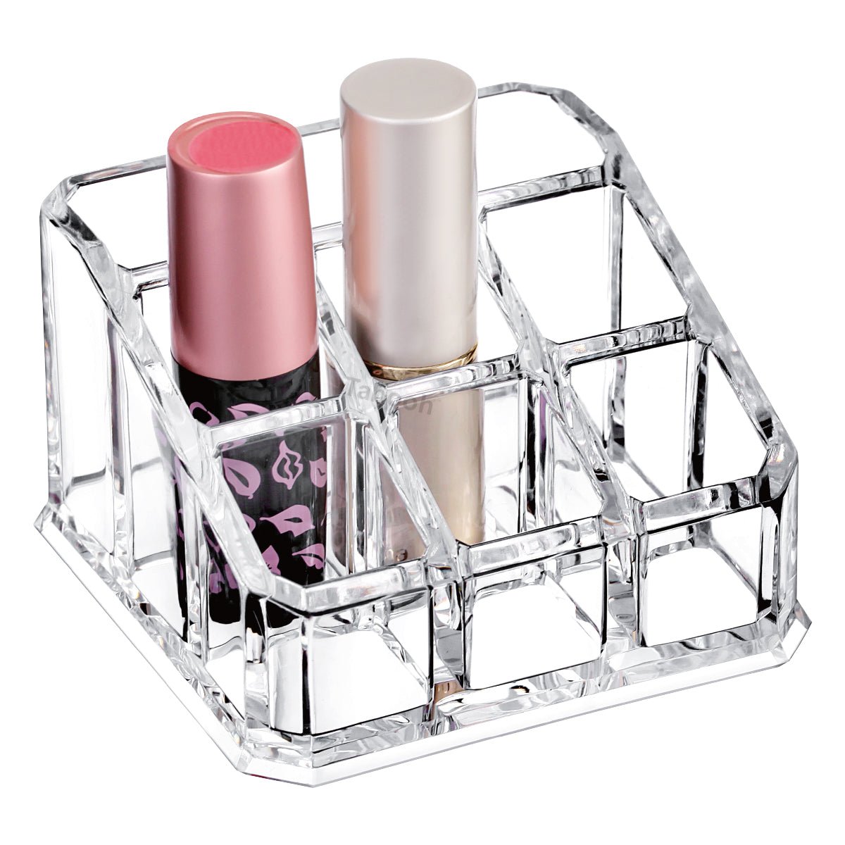 Cosmetic Clear Make Up Organiser Acrylic 9 Sections for Lipstick Lip gloss Nail Polish M8203 - Energy Light Bulbs - Free delivery on all orders