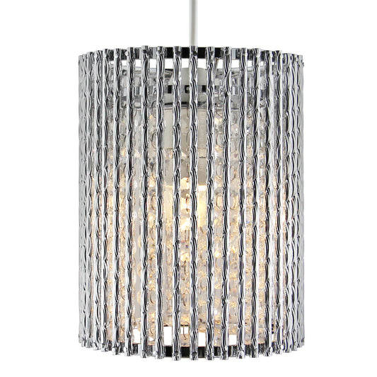 Ceiling Hanging Pendant Lamp Shade Crystal Droplet Chandelier CS01