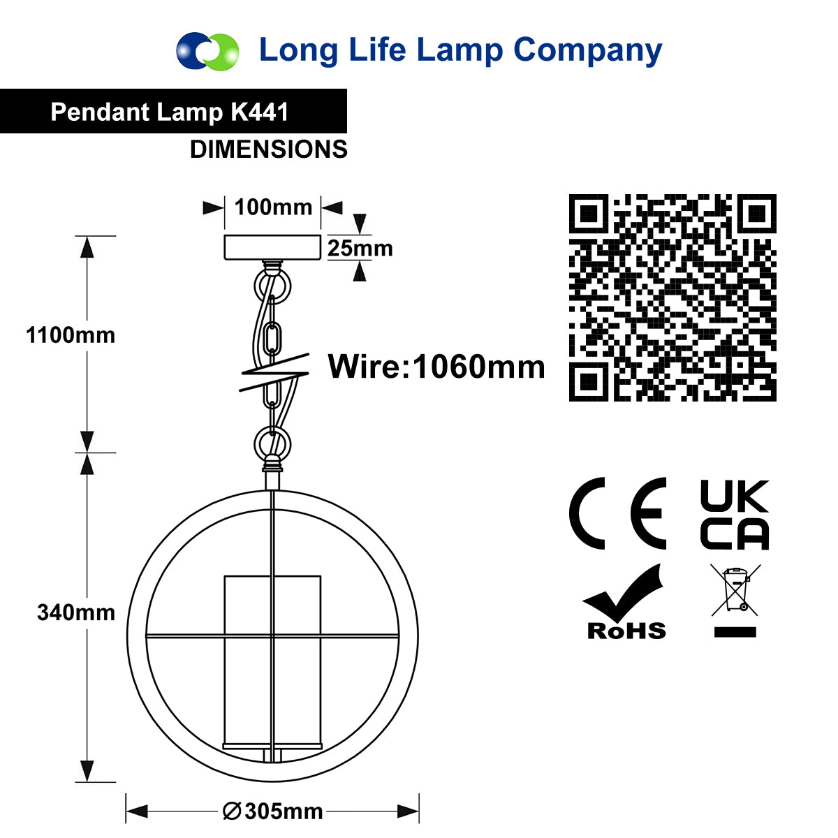 Industrial 3 Ring Ceiling Pendant Light Black Metal Chain Suspended Frosted Glass Lamp Shade