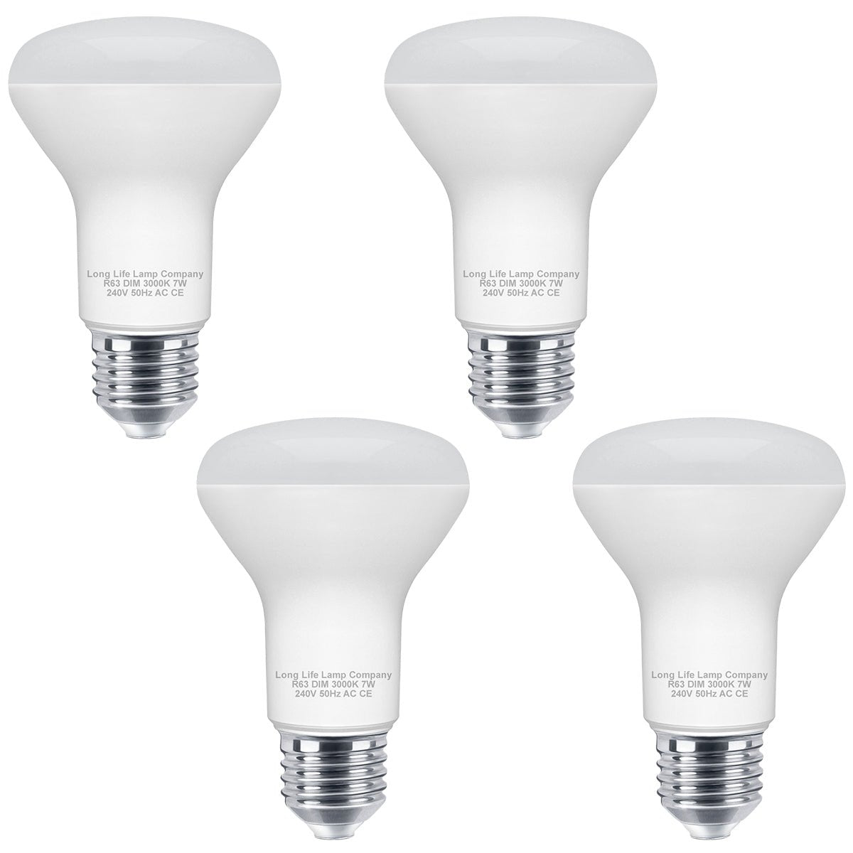 Dimmable 7W R63 LED Reflector Light Bulb 3000K E27 - Energy Light Bulbs - Free delivery on all orders