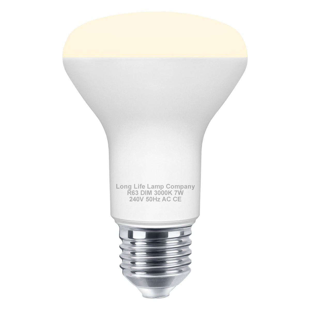 Dimmable 7W R63 LED Reflector Light Bulb 3000K E27 - Energy Light Bulbs - Free delivery on all orders
