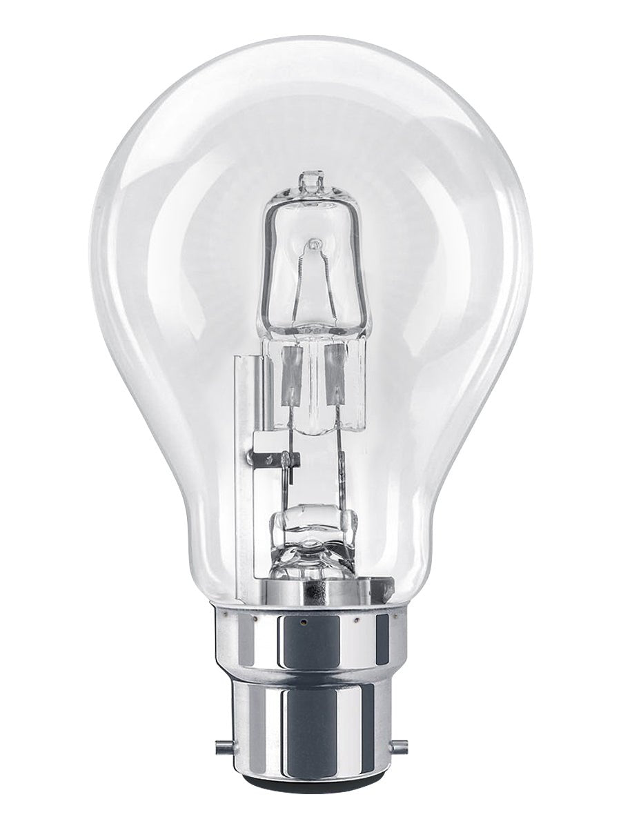 Dimmable GLS Halogen Energy Saving Light Bulbs B22 Cap 28w Or 42w - Energy Light Bulbs - Free delivery on all orders
