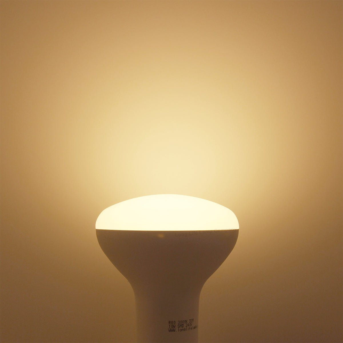 Dimmable R80 LED 10w E27 Replacment for Reflector 3000K - Energy Light Bulbs - Free delivery on all orders