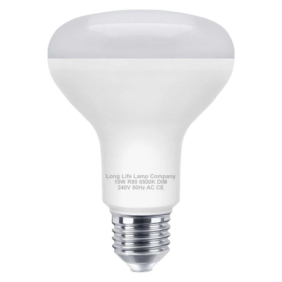 Dimmable R80 LED 10w E27 Replacment For Reflector 6500K - Energy Light Bulbs - Free delivery on all orders
