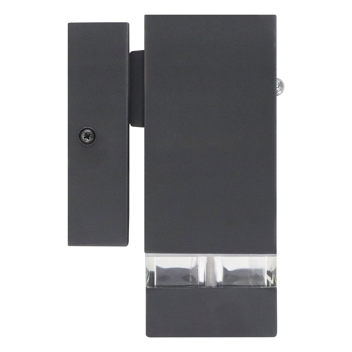 Downward Outdoor Dusk Till Dawn Wall Light IP44 Anthracite Black Automatic Sensor - Energy Light Bulbs - Free delivery on all orders
