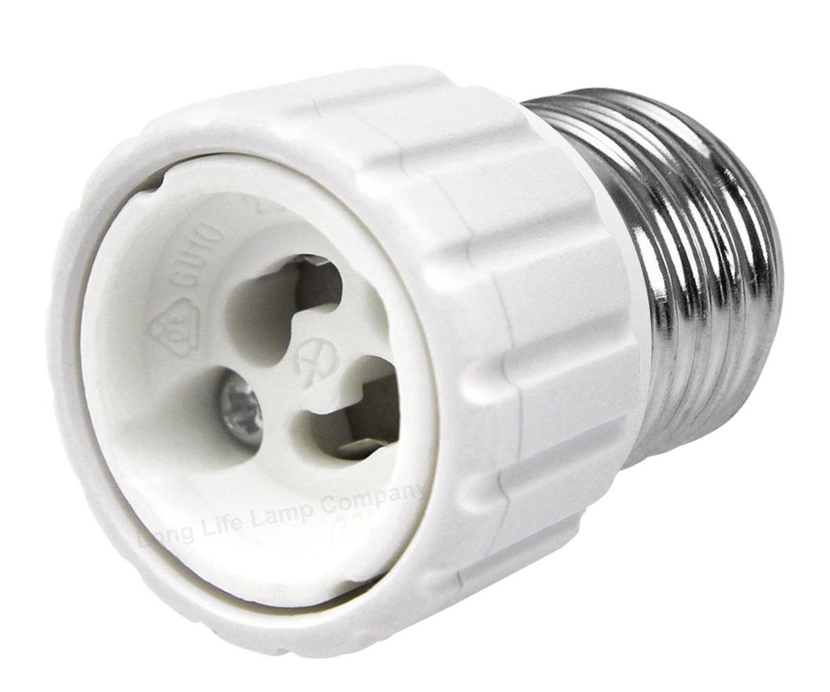E27 to GU10 Lamp Light Bulb Base Socket Converter Adaptor - Energy Light Bulbs - Free delivery on all orders