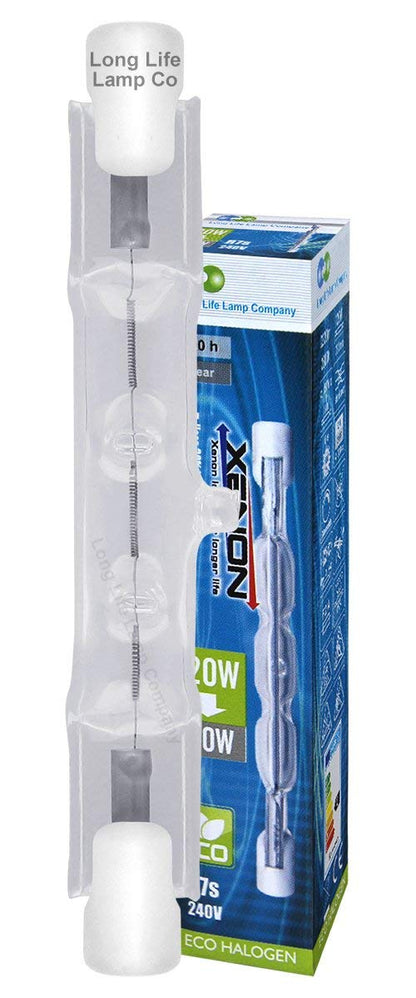 ECO Energy Saving R7s J78 120w=150w Halogen tube linear - Energy Light Bulbs - Free delivery on all orders