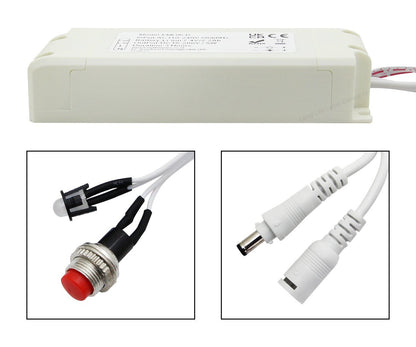 Emergency Battery Pack Kit for LED Panel Upto 48w 3 Hours Power Back Up Non Maintained EML06 - Energy Light Bulbs - Free delivery on all orders