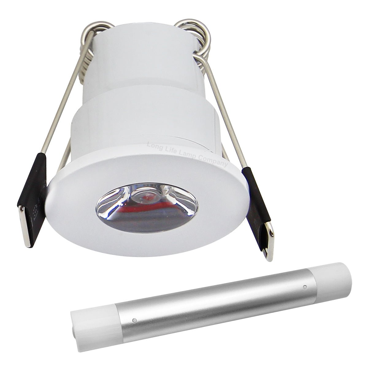 Emergency LED Downlight Recessed Ceiling Light 3w Non Maintained 3 Hour Battery Pack - Energy Light Bulbs - Free delivery on all orders
