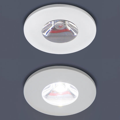 Emergency LED Downlight Recessed Ceiling Light 3w Non Maintained 3 Hour Battery Pack - Energy Light Bulbs - Free delivery on all orders