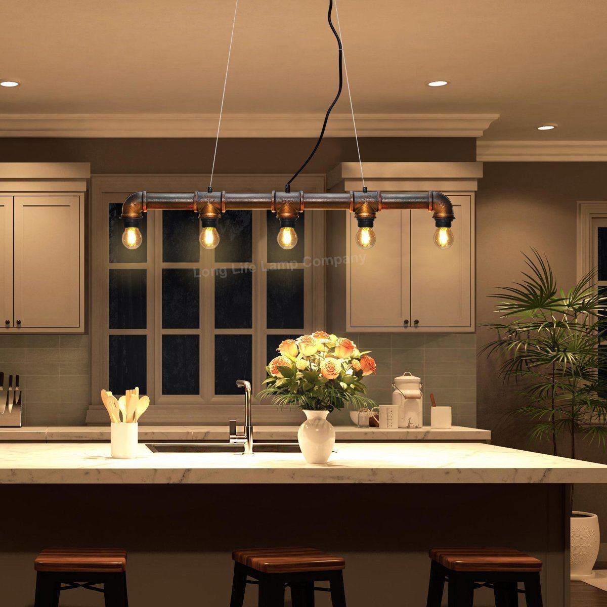 Filament Vintage 4w LED Golf Ball Light Bulb B22 Bayonet Clear Glass - Energy Light Bulbs - Free delivery on all orders