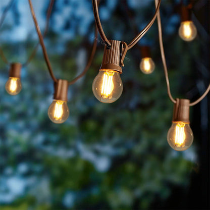 Filament Vintage 4w LED Golf Ball Light Bulb E14 SES Clear Glass - Energy Light Bulbs - Free delivery on all orders