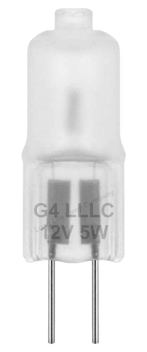 G4 Halogen 5w Frosted - Energy Light Bulbs - Free delivery on all orders