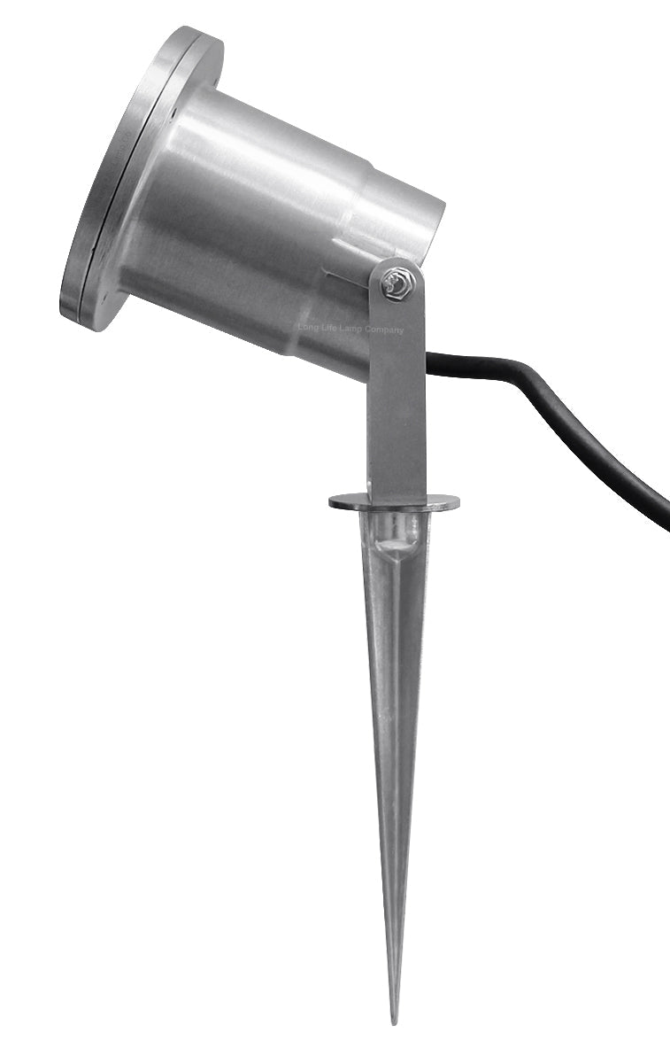 Garden Spike Light Outdoor Ground Spike Light IP65 Adjustable Head - Energy Light Bulbs - Free delivery on all orders
