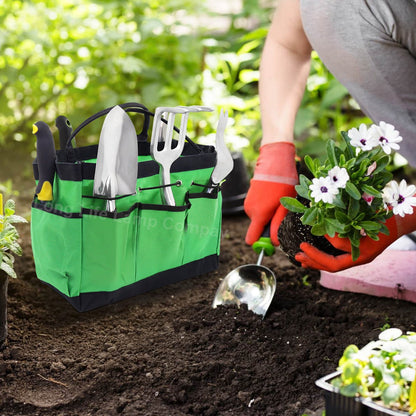 Garden Tool Bag Heavy Duty 8 Pocket Organizer Gardening Hand Tool Storage GTB03 - Energy Light Bulbs - Free delivery on all orders