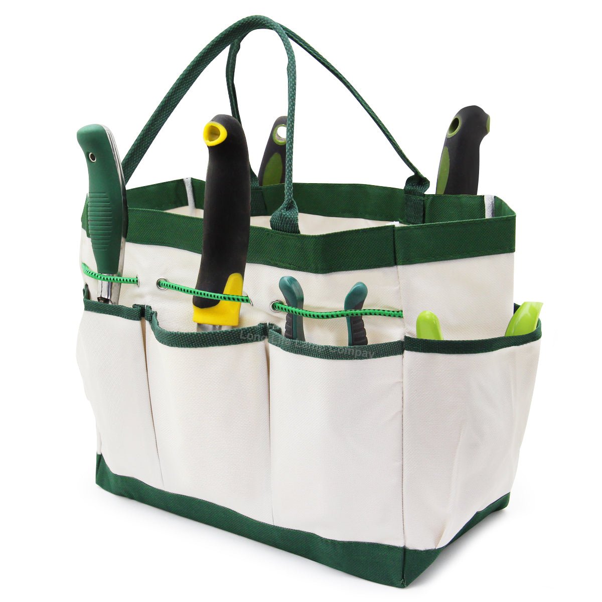 Garden Tool Bag Organizer Heavy Duty 8 Pocket Gardening Hand Tool Storage GTB02 - Energy Light Bulbs - Free delivery on all orders
