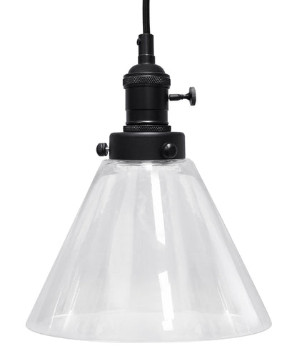 Glass Ceiling Lamp Shade Pendant Light with ST58 LED 4w E27 - Energy Light Bulbs - Free delivery on all orders