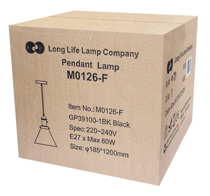 Glass Ceiling Lamp Shade Pendant Light with ST58 LED 4w E27 - Energy Light Bulbs - Free delivery on all orders