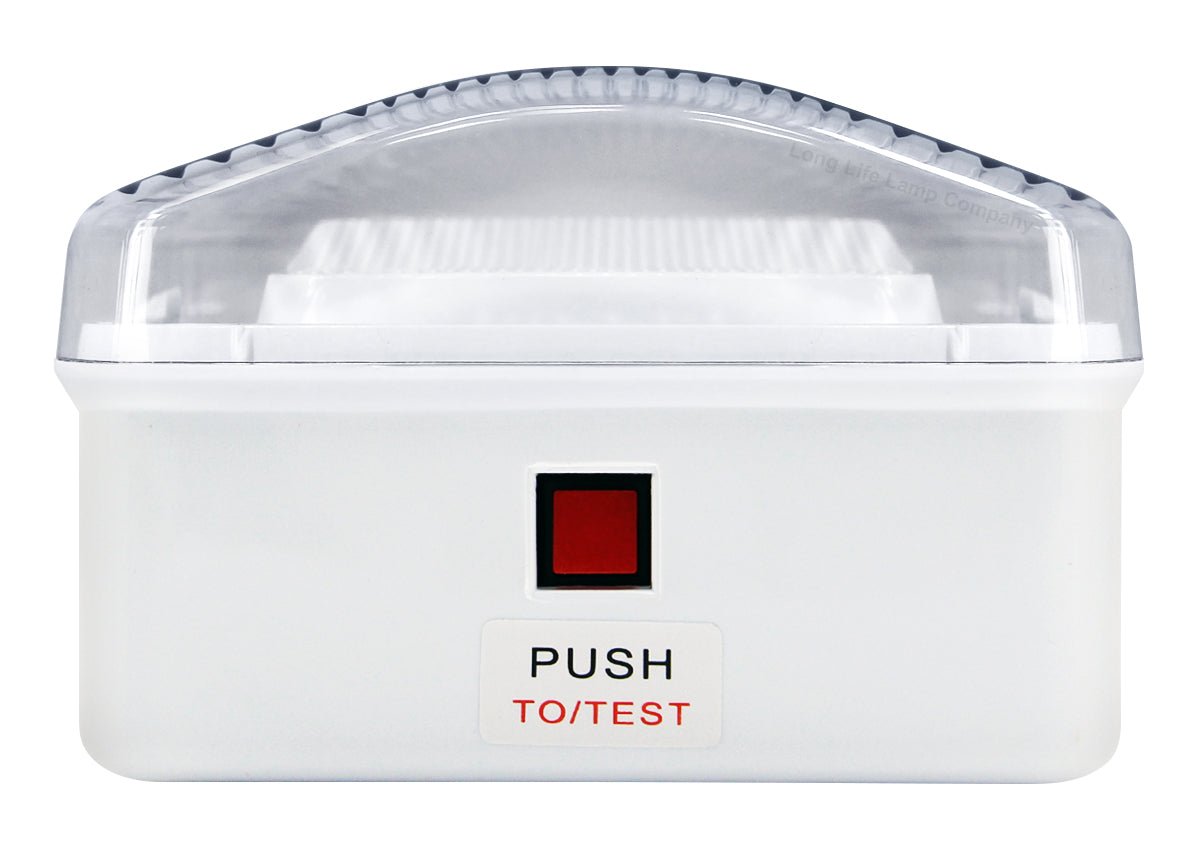 Glass Emergency LED Light Bulkhead with Green Man Fire Exit Sleeve Celling or Wall Mount - Energy Light Bulbs - Free delivery on all orders
