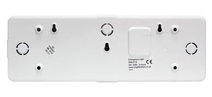 Glass Emergency LED Light Bulkhead with Green Man Fire Exit Sleeve Celling or Wall Mount - Energy Light Bulbs - Free delivery on all orders