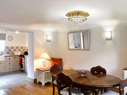 Gold Modern Round Chandelier Ceiling Light Crystal Droplets Gold Base - Energy Light Bulbs - Free delivery on all orders