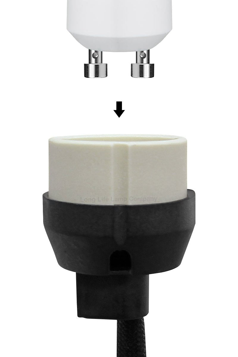 GU10 - Mains Lead 240v Connector - Energy Light Bulbs - Free delivery on all orders