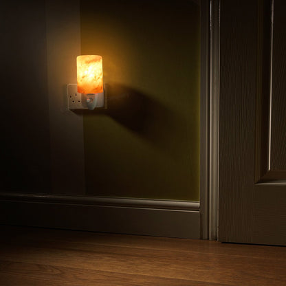 Himalayan Salt Rock Lamp Night Light - Energy Light Bulbs - Free delivery on all orders