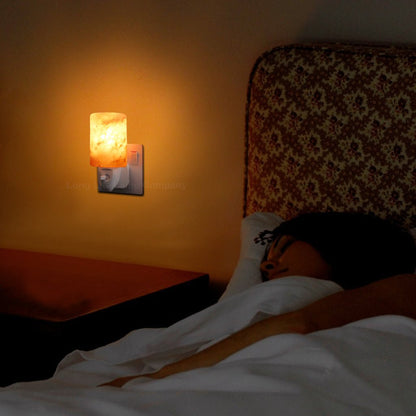 Himalayan Salt Rock Lamp Night Light - Energy Light Bulbs - Free delivery on all orders