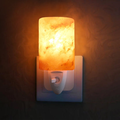 Himalayan Salt Rock Lamp Night Light - Energy Light Bulbs - Free delivery on all orders