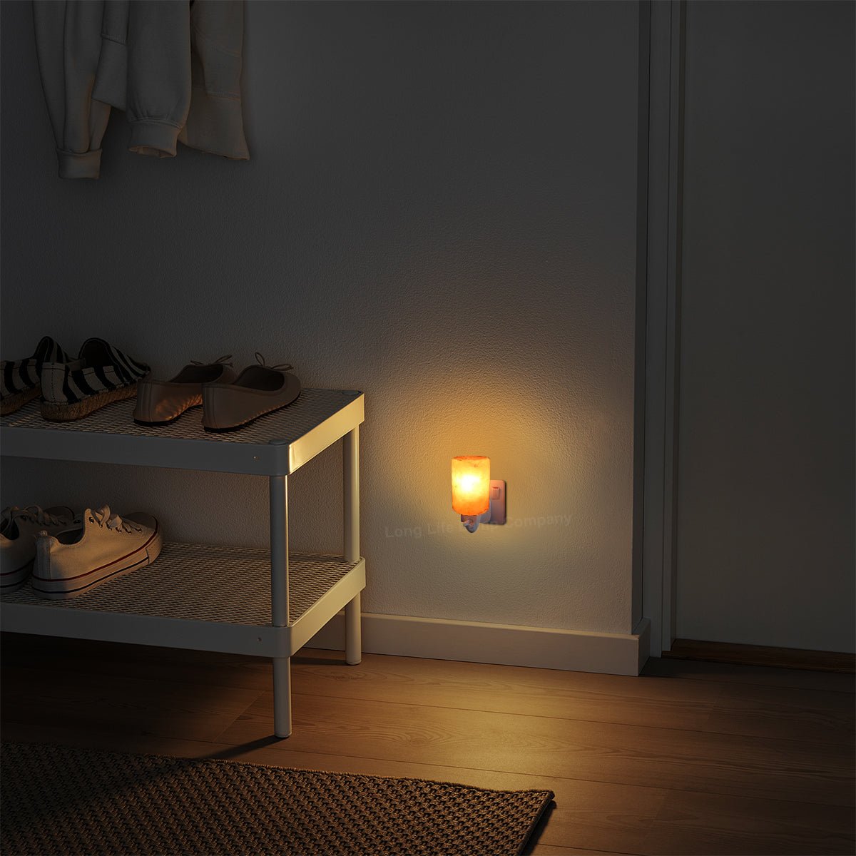 Himalayan Salt Rock Lamp Night Light - Energy Light Bulbs - Free delivery on all orders