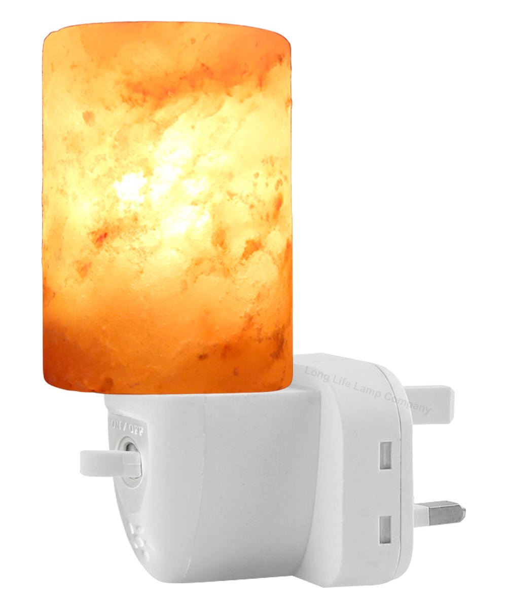 Himalayan Salt Rock Lamp Night Light - Energy Light Bulbs - Free delivery on all orders