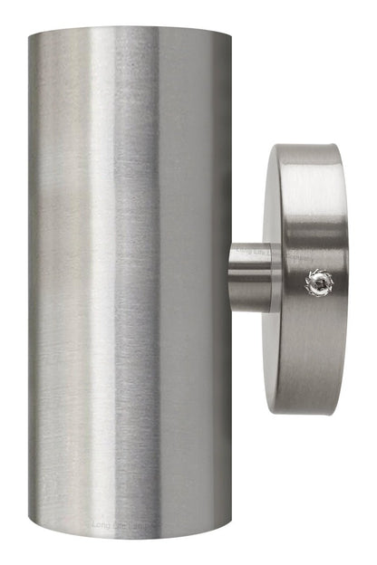 Indoor Wall Light UP/DOWN Stainless Steel Finish IP20 - Energy Light Bulbs - Free delivery on all orders