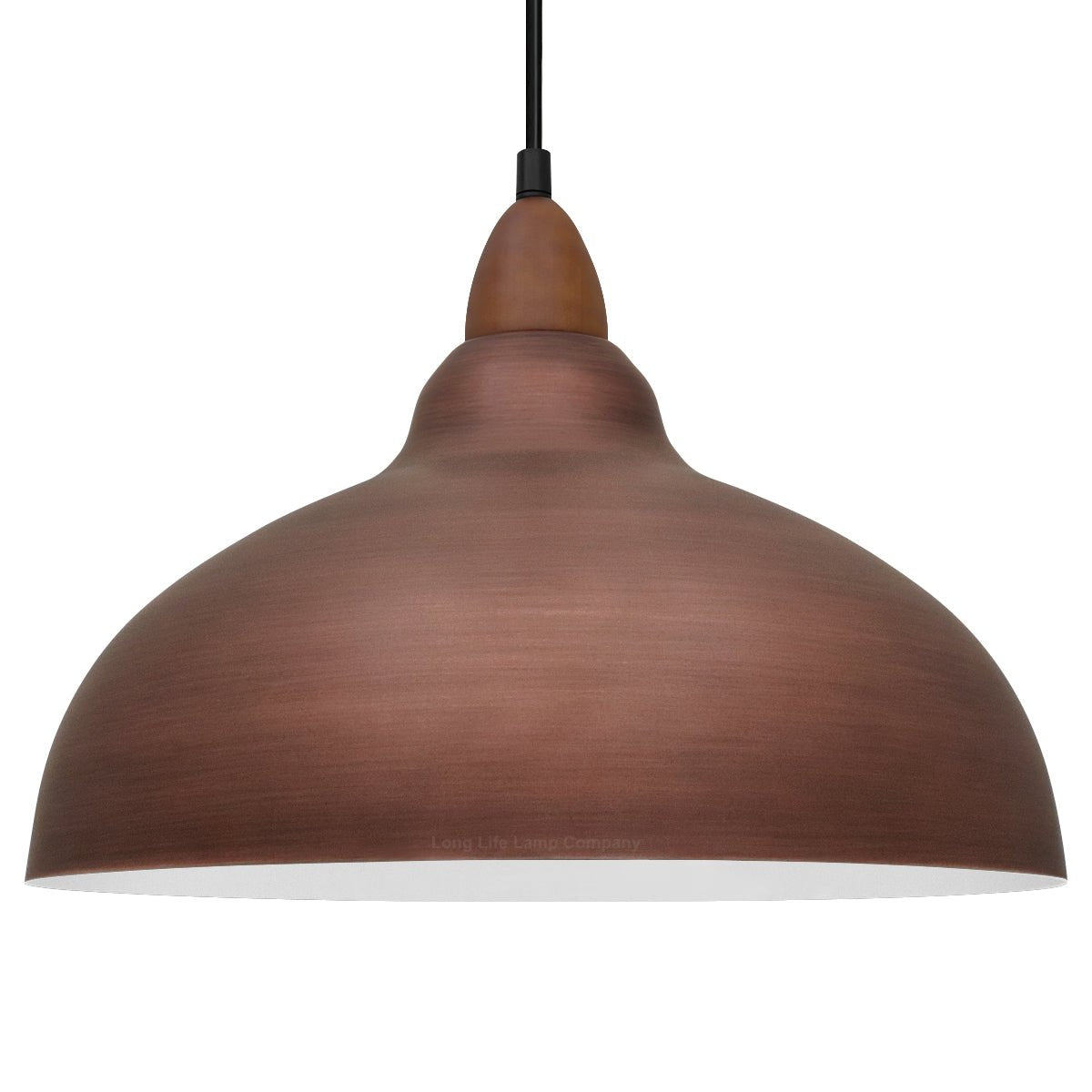 Industrial Ceiling Rustic Copper Pendant Light Barn Lamp Shade - Energy Light Bulbs - Free delivery on all orders