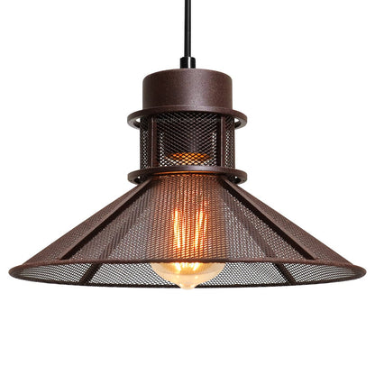 Industrial Ceiling Rustic Copper Scone Pendant Light - Energy Light Bulbs - Free delivery on all orders
