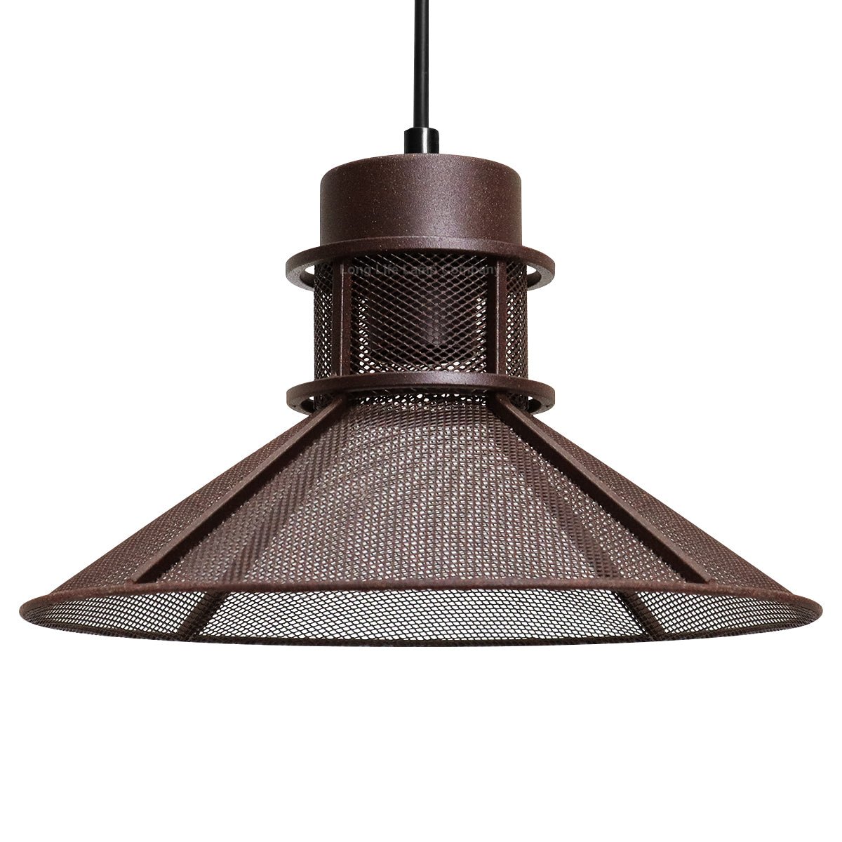 Industrial Ceiling Rustic Copper Scone Pendant Light - Energy Light Bulbs - Free delivery on all orders