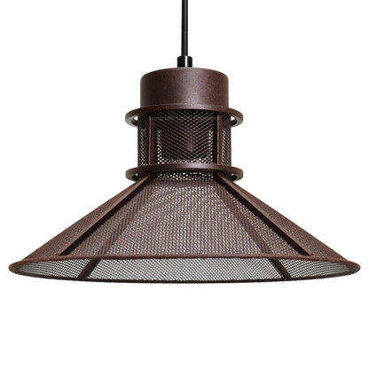 Industrial Ceiling Rustic Copper Scone Pendant Light - Energy Light Bulbs - Free delivery on all orders
