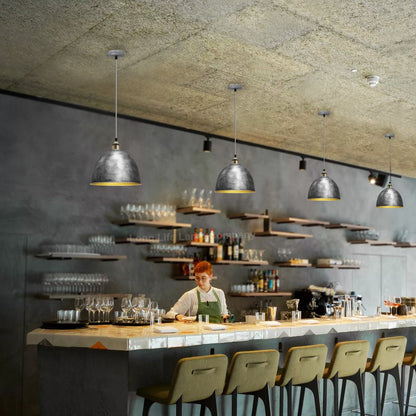 Industrial Vintage Brass Ceiling Pendant Light M0152 - Energy Light Bulbs - Free delivery on all orders