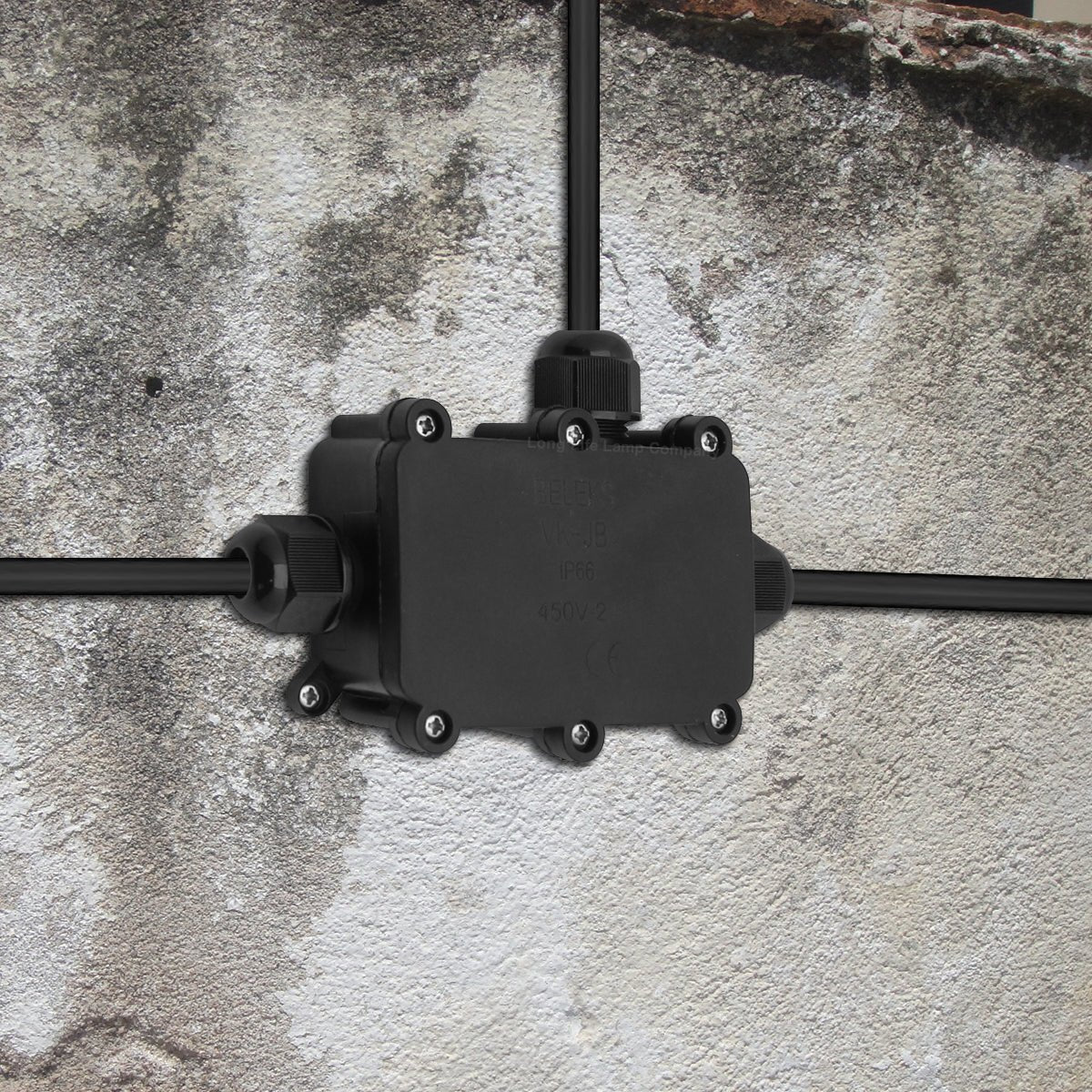 IP66 Outdoor Cable Junction Box Waterproof Connector Sleeve - Energy Light Bulbs - Free delivery on all orders