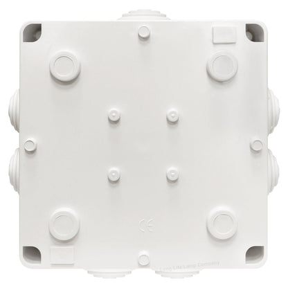 Large IP55 Waterproof Outdoor Terminal Junction Box 150mm x 150mm - Energy Light Bulbs - Free delivery on all orders