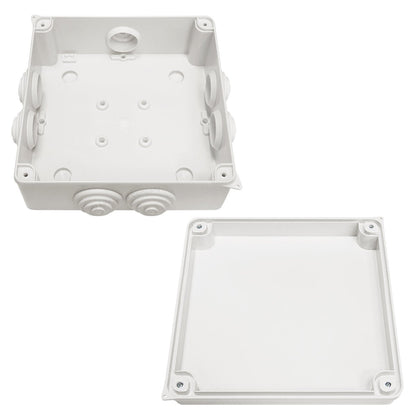 Large IP55 Waterproof Outdoor Terminal Junction Box 150mm x 150mm - Energy Light Bulbs - Free delivery on all orders