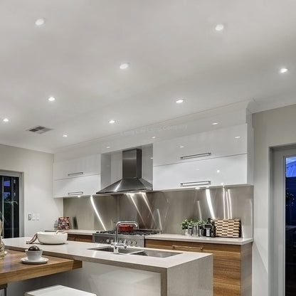 LED 63mm GU10 Dimmable Cool White 7w Frosted Cover 240v - Energy Light Bulbs - Free delivery on all orders