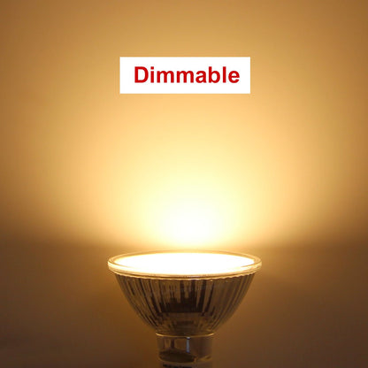 LED 63mm GU10 Dimmable Warm White 7w Frosted Cover 240v - Energy Light Bulbs - Free delivery on all orders