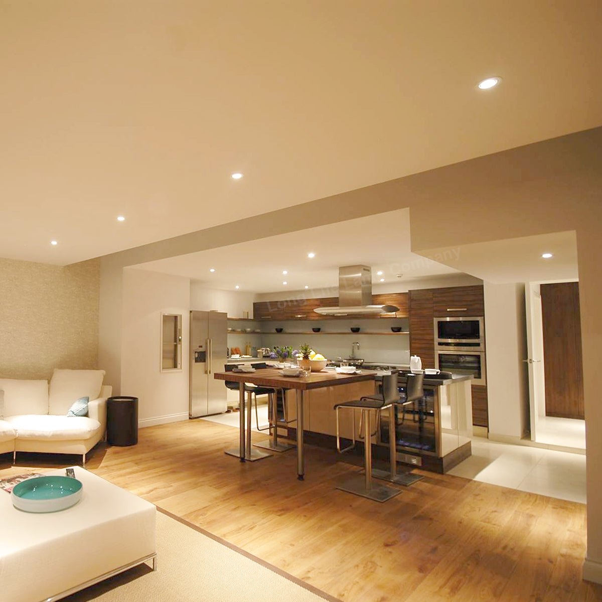 LED 63mm GU10 Warm White 7w Frosted Cover 240v - Energy Light Bulbs - Free delivery on all orders