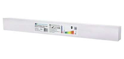 LED Batten Light 2ft Opal Integrated Tube Light Cool White 6500K Ceiling Fitting IP44 - Energy Light Bulbs - Free delivery on all orders