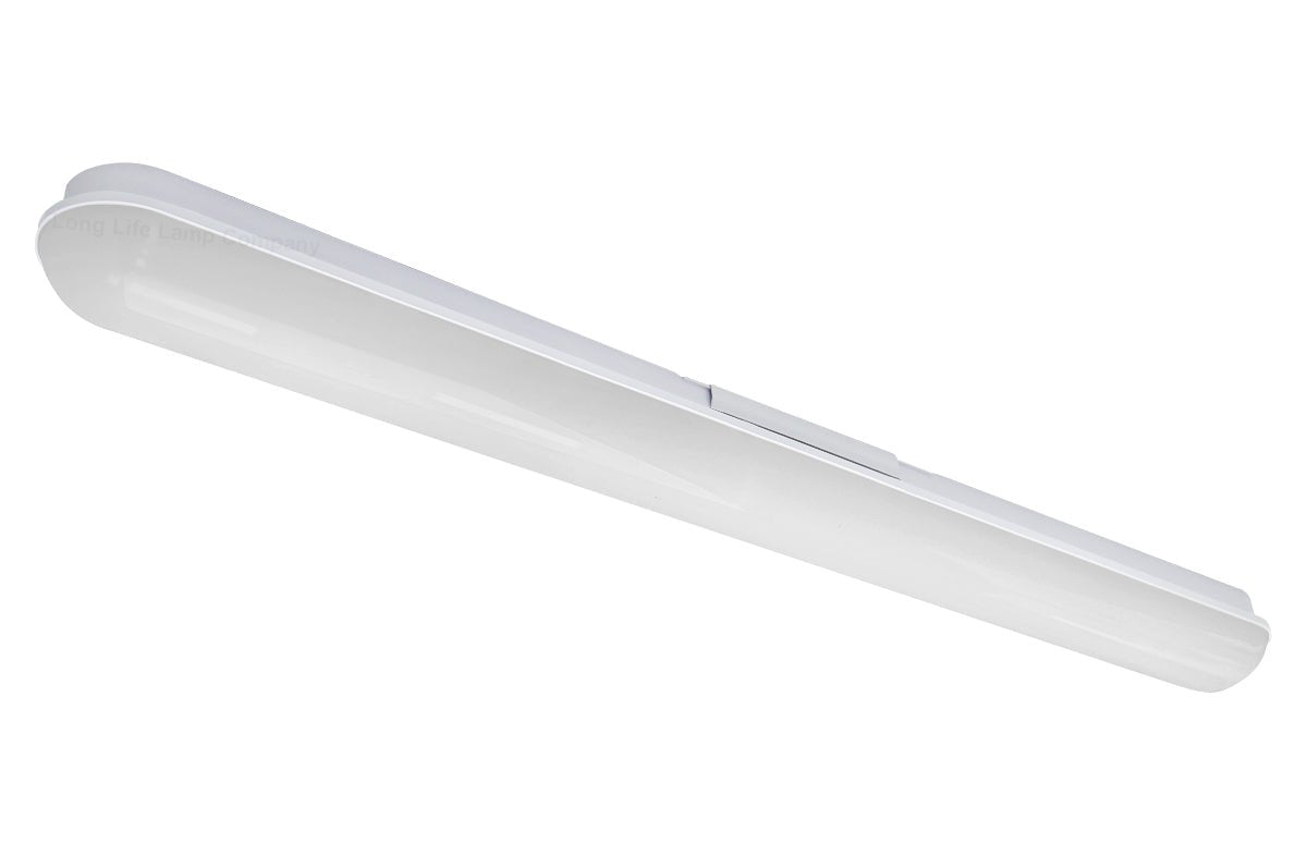 LED Batten Light 2ft Opal Integrated Tube Light Cool White 6500K Ceiling Fitting IP44 - Energy Light Bulbs - Free delivery on all orders