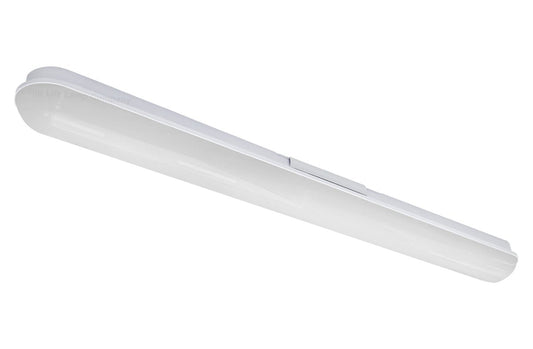 LED Batten Light 2ft Opal Integrated Tube Light Cool White 6500K Ceiling Fitting IP44 - Energy Light Bulbs - Free delivery on all orders